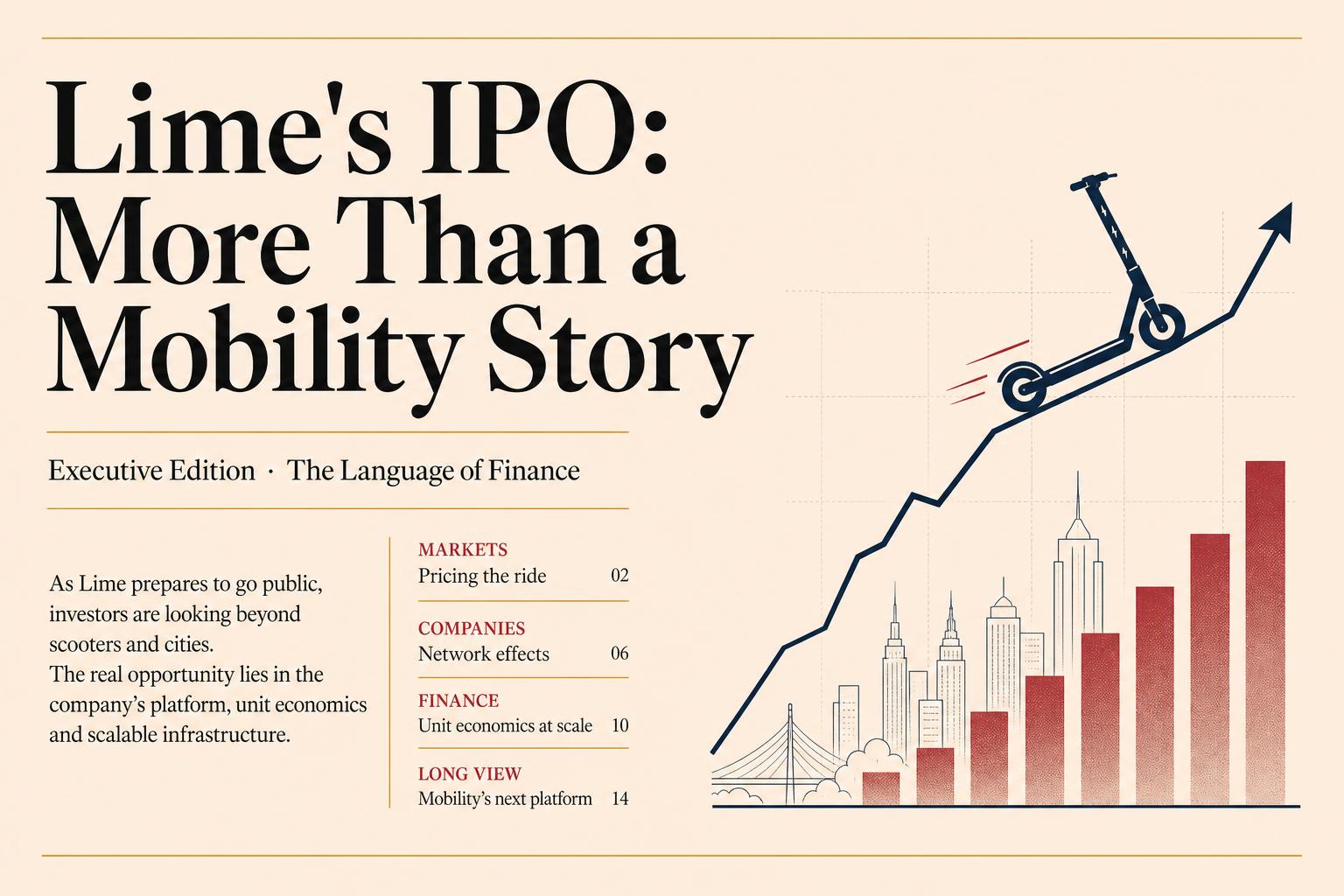 Lime's IPO: More Than a Mobility Story